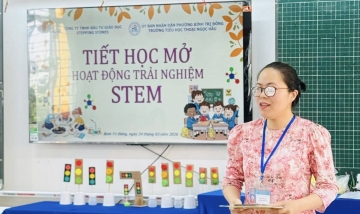 TIẾT HỌC MỞ – MÔN HOẠT ĐỘNG TRẢI NGHIỆM STEM