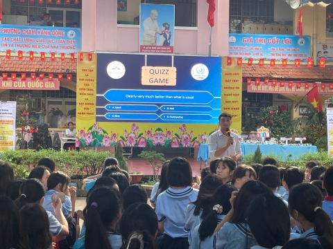 NGÀY HỘI VUI HỌC TIẾNG ANH TRẢI NGHIỆM STEM THCS AN PHÚ