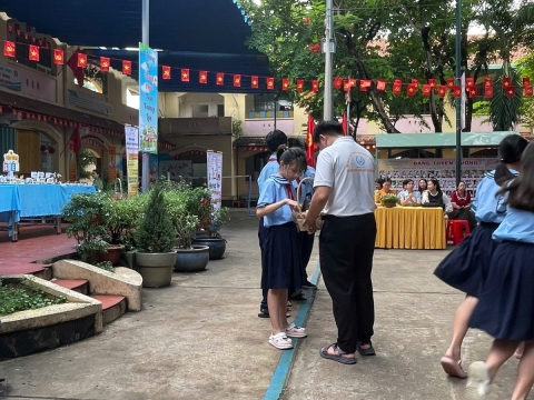 NGÀY HỘI VUI HỌC TIẾNG ANH TRẢI NGHIỆM STEM THCS AN PHÚ