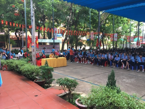 NGÀY HỘI VUI HỌC TIẾNG ANH TRẢI NGHIỆM STEM THCS AN PHÚ