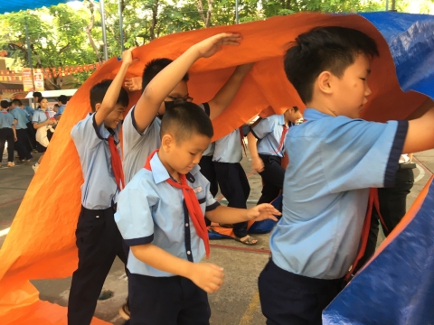 NGÀY HỘI VUI HỌC TIẾNG ANH TRẢI NGHIỆM STEM THCS AN PHÚ