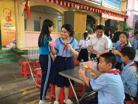 NGÀY HỘI VUI HỌC TIẾNG ANH TRẢI NGHIỆM STEM THCS AN PHÚ