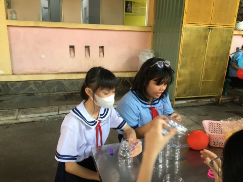NGÀY HỘI VUI HỌC TIẾNG ANH TRẢI NGHIỆM STEM THCS AN PHÚ