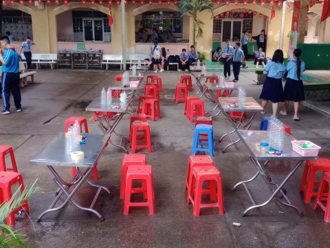 NGÀY HỘI VUI HỌC TIẾNG ANH TRẢI NGHIỆM STEM THCS AN PHÚ