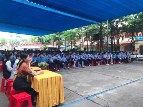 NGÀY HỘI VUI HỌC TIẾNG ANH TRẢI NGHIỆM STEM THCS AN PHÚ