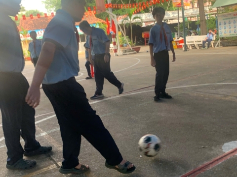 NGÀY HỘI VUI HỌC TIẾNG ANH TRẢI NGHIỆM STEM THCS AN PHÚ