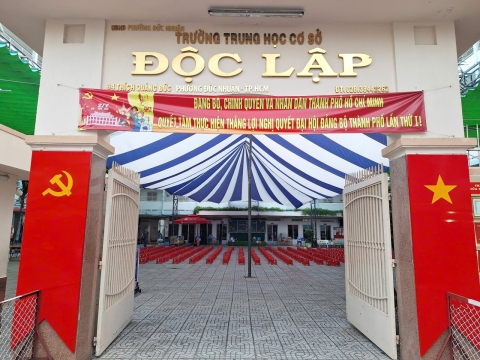 STEPPING STONES EDUCATION ĐỒNG HÀNH CÙNG TRƯỜNG THCS ĐỘC LẬP ĐÓN CHÀO HỌC SINH KHỐI 6 NĂM HỌC 2026- 2027