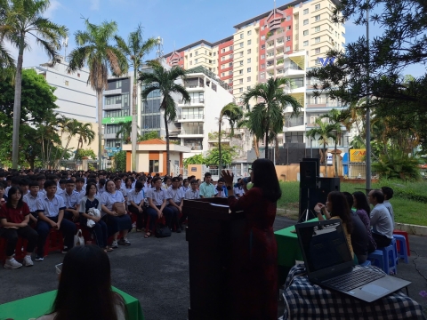 STEPPING STONES EDUCATION ĐỒNG HÀNH CÙNG THPT THOẠI NGỌC HẦU CHÀO ĐÓN HỌC SINH VÀ PHHS KHỐI 10 NĂM HỌC 2026 - 2027