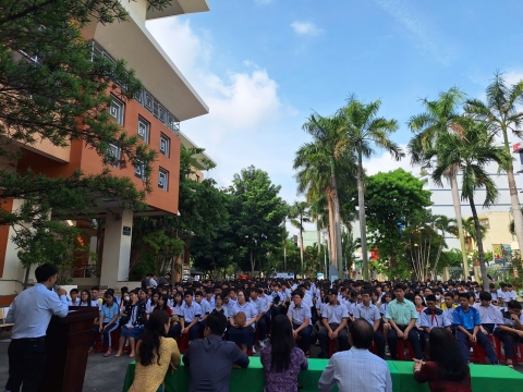 STEPPING STONES EDUCATION ĐỒNG HÀNH CÙNG THPT THOẠI NGỌC HẦU CHÀO ĐÓN HỌC SINH VÀ PHHS KHỐI 10 NĂM HỌC 2026 - 2027
