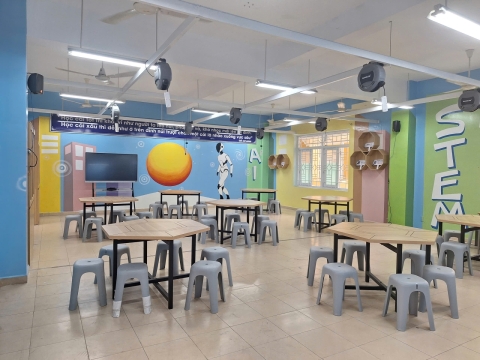 STEPPING STONES EDUCATION TÀI TRỢ 2 PHÒNG STEM - AI CHO TRƯỜNG THPT TÂY THẠNH NĂM HỌC 2026 - 2027