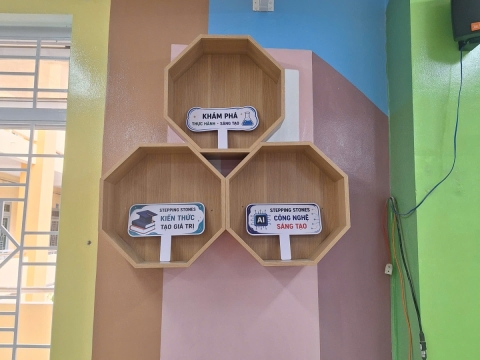 STEPPING STONES EDUCATION TÀI TRỢ 2 PHÒNG STEM - AI CHO TRƯỜNG THPT TÂY THẠNH NĂM HỌC 2026 - 2027