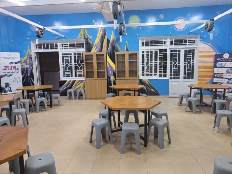 STEPPING STONES EDUCATION TÀI TRỢ 2 PHÒNG STEM - AI CHO TRƯỜNG THPT TÂY THẠNH NĂM HỌC 2026 - 2027