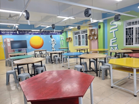 STEPPING STONES EDUCATION TÀI TRỢ 2 PHÒNG STEM - AI CHO TRƯỜNG THPT TÂY THẠNH NĂM HỌC 2026 - 2027