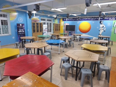STEPPING STONES EDUCATION TÀI TRỢ 2 PHÒNG STEM - AI CHO TRƯỜNG THPT TÂY THẠNH NĂM HỌC 2026 - 2027