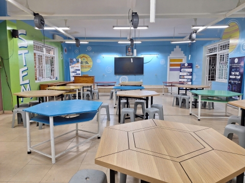 STEPPING STONES EDUCATION TÀI TRỢ 2 PHÒNG STEM - AI CHO TRƯỜNG THPT TÂY THẠNH NĂM HỌC 2026 - 2027