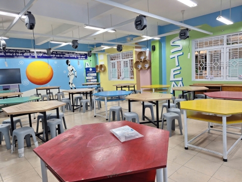 STEPPING STONES EDUCATION TÀI TRỢ 2 PHÒNG STEM - AI CHO TRƯỜNG THPT TÂY THẠNH NĂM HỌC 2026 - 2027