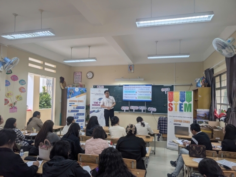 STEPPING STONES EDUCATION Tập huấn về giáo dục STEM và Trí tuệ nhân tạo cho trường tiểu học Mê Linh - Đà Lạt ngày 10-8-2026