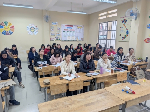 STEPPING STONES EDUCATION Tập huấn về giáo dục STEM và Trí tuệ nhân tạo cho trường tiểu học Mê Linh - Đà Lạt ngày 10-8-2026