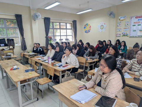 STEPPING STONES EDUCATION Tập huấn về giáo dục STEM và Trí tuệ nhân tạo cho trường tiểu học Mê Linh - Đà Lạt ngày 10-8-2026