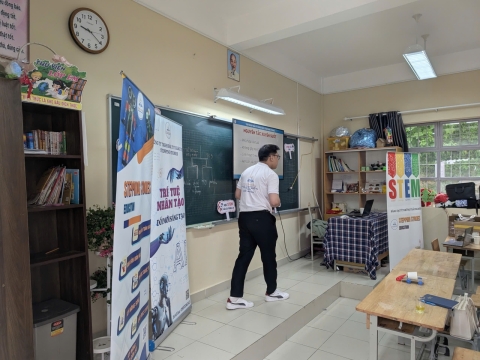 STEPPING STONES EDUCATION Tập huấn về giáo dục STEM và Trí tuệ nhân tạo cho trường tiểu học Mê Linh - Đà Lạt ngày 10-8-2026