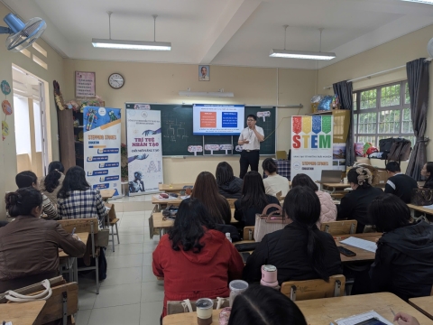 STEPPING STONES EDUCATION Tập huấn về giáo dục STEM và Trí tuệ nhân tạo cho trường tiểu học Mê Linh - Đà Lạt ngày 10-8-2026