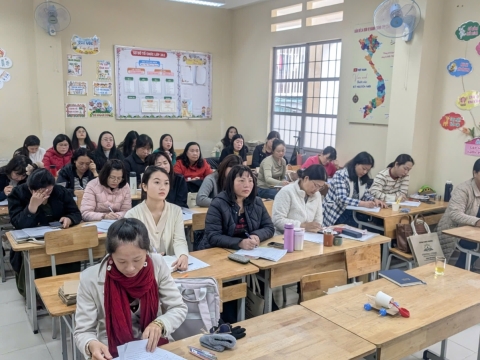 STEPPING STONES EDUCATION Tập huấn về giáo dục STEM và Trí tuệ nhân tạo cho trường tiểu học Mê Linh - Đà Lạt ngày 10-8-2026