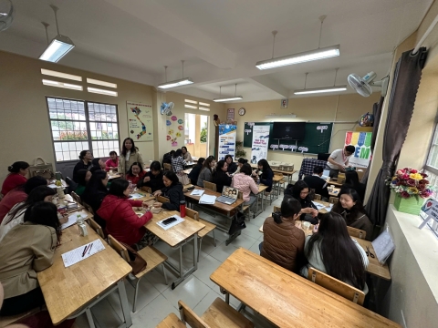 STEPPING STONES EDUCATION Tập huấn về giáo dục STEM và Trí tuệ nhân tạo cho trường tiểu học Mê Linh - Đà Lạt ngày 10-8-2026