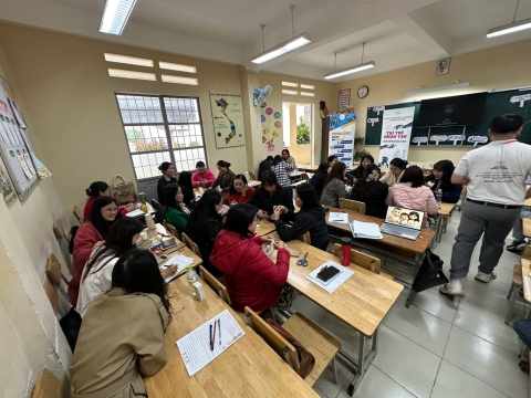 STEPPING STONES EDUCATION Tập huấn về giáo dục STEM và Trí tuệ nhân tạo cho trường tiểu học Mê Linh - Đà Lạt ngày 10-8-2026
