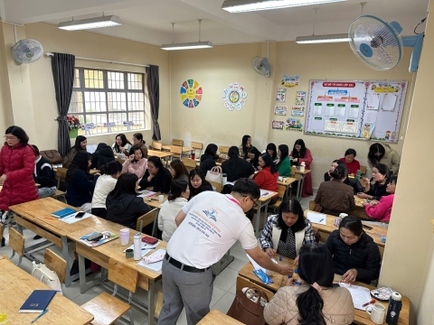 STEPPING STONES EDUCATION Tập huấn về giáo dục STEM và Trí tuệ nhân tạo cho trường tiểu học Mê Linh - Đà Lạt ngày 10-8-2026