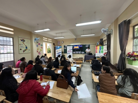 STEPPING STONES EDUCATION Tập huấn về giáo dục STEM và Trí tuệ nhân tạo cho trường tiểu học Mê Linh - Đà Lạt ngày 10-8-2026