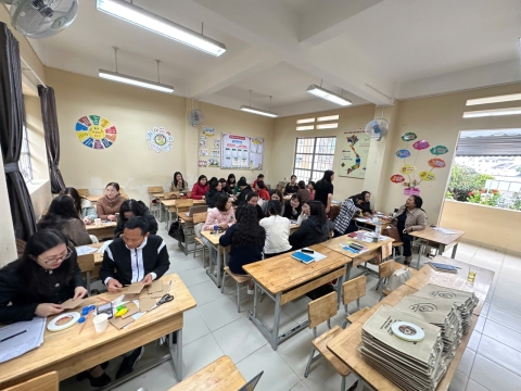 STEPPING STONES EDUCATION Tập huấn về giáo dục STEM và Trí tuệ nhân tạo cho trường tiểu học Mê Linh - Đà Lạt ngày 10-8-2026