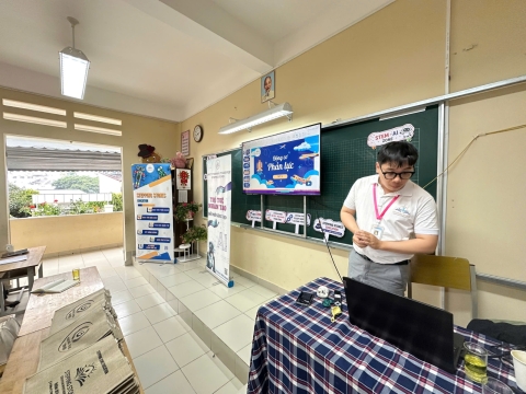 STEPPING STONES EDUCATION Tập huấn về giáo dục STEM và Trí tuệ nhân tạo cho trường tiểu học Mê Linh - Đà Lạt ngày 10-8-2026
