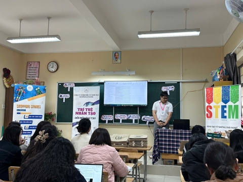 STEPPING STONES EDUCATION Tập huấn về giáo dục STEM và Trí tuệ nhân tạo cho trường tiểu học Mê Linh - Đà Lạt ngày 10-8-2026