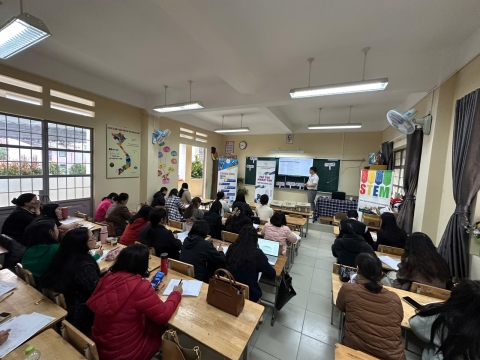 STEPPING STONES EDUCATION Tập huấn về giáo dục STEM và Trí tuệ nhân tạo cho trường tiểu học Mê Linh - Đà Lạt ngày 10-8-2026