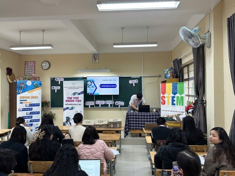 STEPPING STONES EDUCATION Tập huấn về giáo dục STEM và Trí tuệ nhân tạo cho trường tiểu học Mê Linh - Đà Lạt ngày 10-8-2026