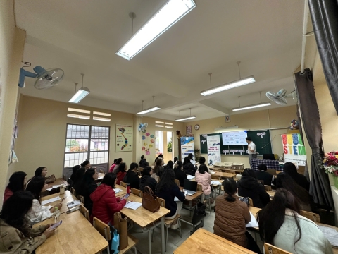 STEPPING STONES EDUCATION Tập huấn về giáo dục STEM và Trí tuệ nhân tạo cho trường tiểu học Mê Linh - Đà Lạt ngày 10-8-2026