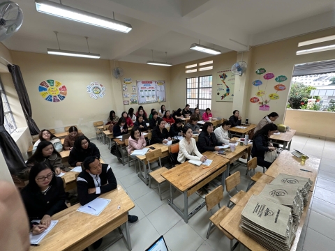 STEPPING STONES EDUCATION Tập huấn về giáo dục STEM và Trí tuệ nhân tạo cho trường tiểu học Mê Linh - Đà Lạt ngày 10-8-2026