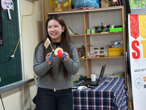 STEPPING STONES EDUCATION Tập huấn về giáo dục STEM và Trí tuệ nhân tạo cho trường tiểu học Mê Linh - Đà Lạt ngày 10-8-2026