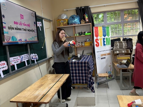 STEPPING STONES EDUCATION Tập huấn về giáo dục STEM và Trí tuệ nhân tạo cho trường tiểu học Mê Linh - Đà Lạt ngày 10-8-2026