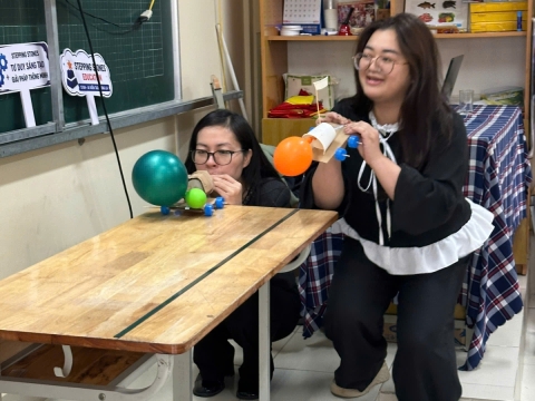 STEPPING STONES EDUCATION Tập huấn về giáo dục STEM và Trí tuệ nhân tạo cho trường tiểu học Mê Linh - Đà Lạt ngày 10-8-2026