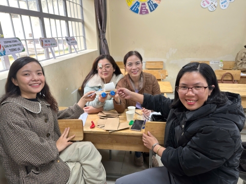 STEPPING STONES EDUCATION Tập huấn về giáo dục STEM và Trí tuệ nhân tạo cho trường tiểu học Mê Linh - Đà Lạt ngày 10-8-2026