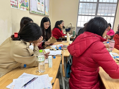 STEPPING STONES EDUCATION Tập huấn về giáo dục STEM và Trí tuệ nhân tạo cho trường tiểu học Mê Linh - Đà Lạt ngày 10-8-2026