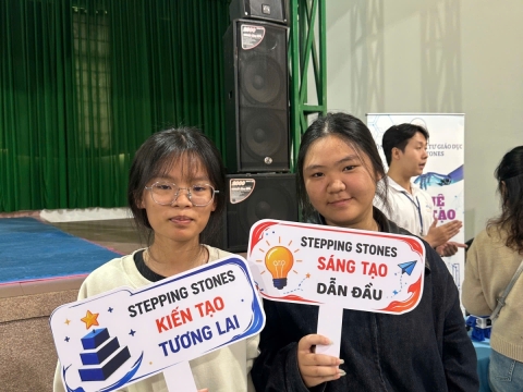 STepping Stones Education đồng hành cùng trường THPT Nguyễn Du- Bảo Lộc  chào đón Hs và PHHs KHỐi 10-2026