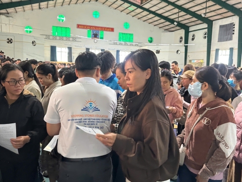 STepping Stones Education đồng hành cùng trường THPT Nguyễn Du- Bảo Lộc  chào đón Hs và PHHs KHỐi 10-2026