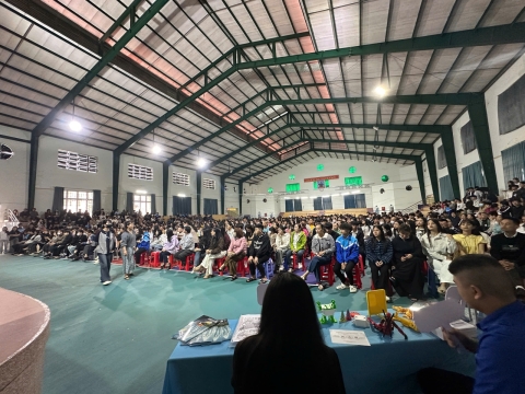 STepping Stones Education đồng hành cùng trường THPT Nguyễn Du- Bảo Lộc  chào đón Hs và PHHs KHỐi 10-2026