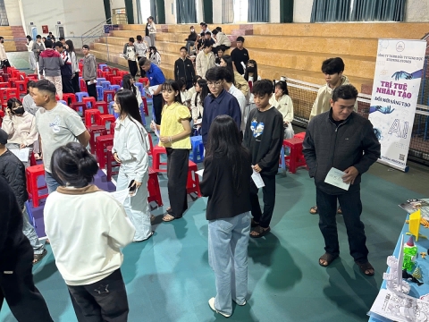 STepping Stones Education đồng hành cùng trường THPT Nguyễn Du- Bảo Lộc  chào đón Hs và PHHs KHỐi 10-2026
