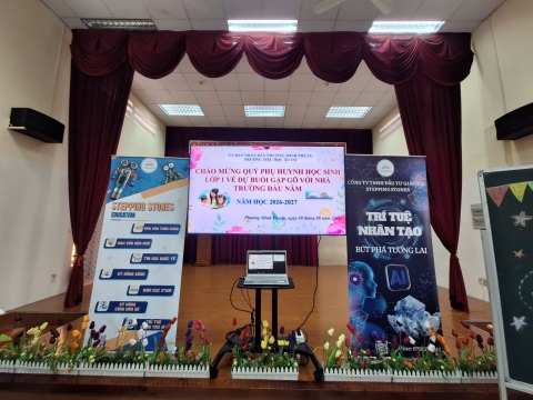 STEPPING STONES EDUCATION ĐỒNG HÀNH CÙNG TRƯỜNG TIỂU HỌC ÂU CƠ TP.HCM CHÀO ĐÓN HỌC SINH KHỐI 1