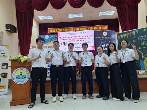 STEPPING STONES EDUCATION ĐỒNG HÀNH CÙNG TRƯỜNG TIỂU HỌC ÂU CƠ TP.HCM CHÀO ĐÓN HỌC SINH KHỐI 1