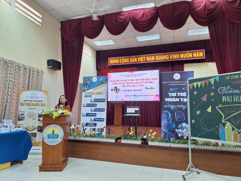STEPPING STONES EDUCATION ĐỒNG HÀNH CÙNG TRƯỜNG TIỂU HỌC ÂU CƠ TP.HCM CHÀO ĐÓN HỌC SINH KHỐI 1