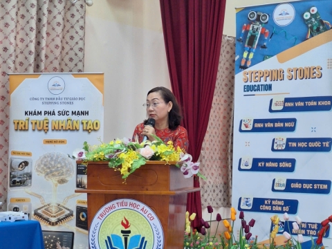 STEPPING STONES EDUCATION ĐỒNG HÀNH CÙNG TRƯỜNG TIỂU HỌC ÂU CƠ TP.HCM CHÀO ĐÓN HỌC SINH KHỐI 1